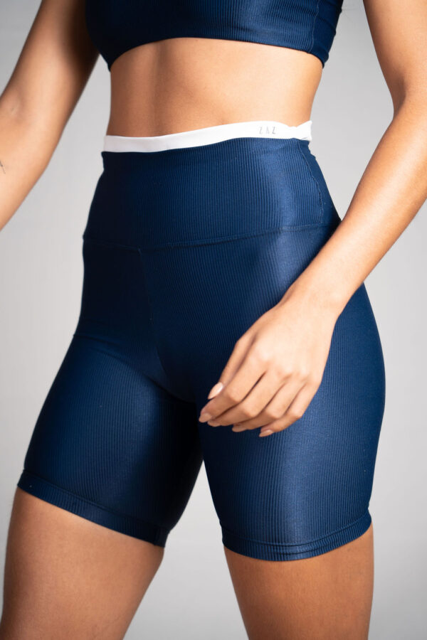 SHORT TRAINING AZUL & BRANCO