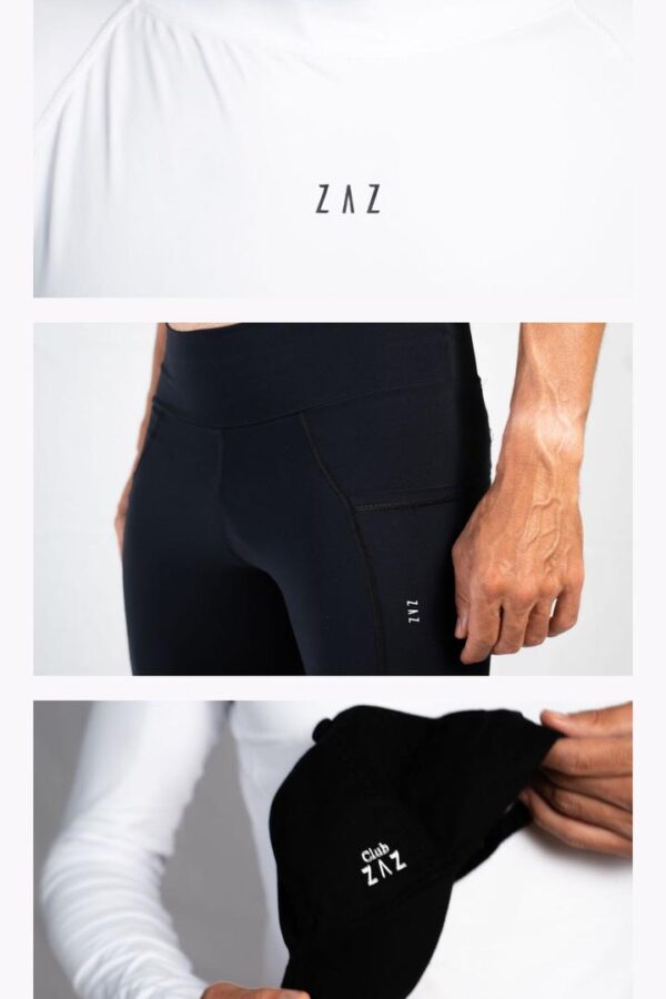 KIT RUNNING MASCULINO: BERMUDA DE COMPRESSÃO PERFORMANCE + SEGUNDA PELE + BONÉ