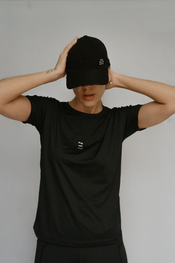 CAMISETA ON FEMININA PRETA