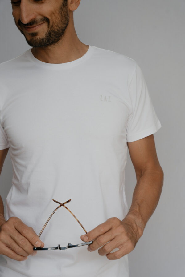 T-SHIRT BÁSICA MASCULINA BRANCA